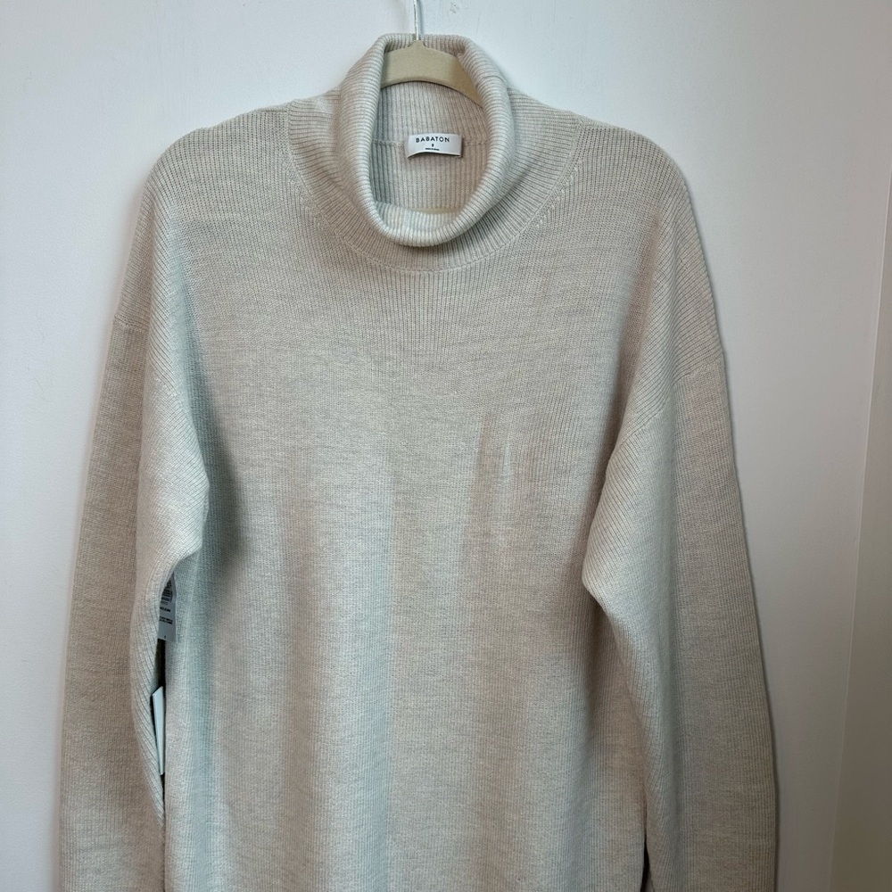NWT Babaton Aritzia Maclean Merino Wool Dress - Picture 7 of 15